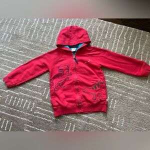 Frugi Organic Cotton Dinosaur Hoodie